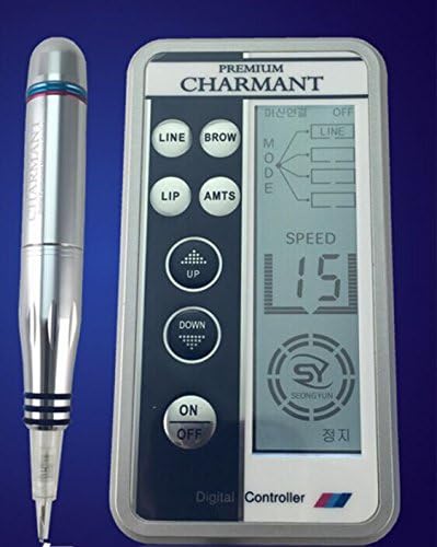 2016 new portable Eyebrow Lip Eyeline Permanent Makeup Tattoo Machine Kit with Tattoo Gun Needles