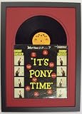 Record Album Lp Frame Featuring Red Mat 