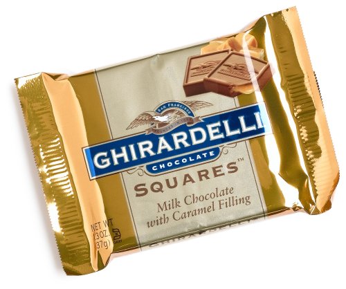 Ghirardelli Chocolate Squares, Milk Chocolate with Caramel Filling, 1.3-Ounce Squares... by Caramels
