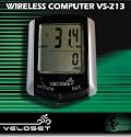 Veloset VS-213 10 Function Wireless Cycle Computer Bike Bicycle Speedo