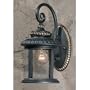 Triarch 75390-16 Outdoor Sconce, Lava Stone Gold and Silver