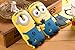 Galaxy S4 Case, Cute Cartoon 3D Despicable Me Minion Soft Silicione Case Cover for Samsung Galaxy S4 i9500 (Two Eyes Blue)