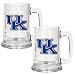 Kentucky Wildcats NCAA 2pc 15oz Glass Tankard Set by Great American Products