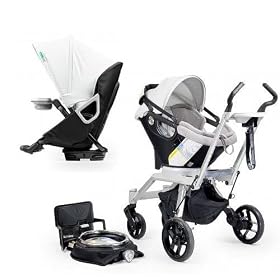 Orbit Baby Stroller Travel System G2 with Stroller Seat G2 Black Slate