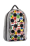 Fleurville Lunch Pack, Silver World Flag