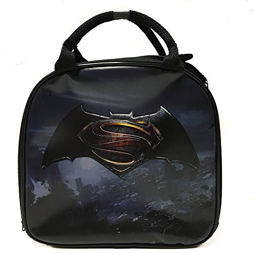 DC Comics Batman VS Superman Insulated Lunch Bag w/ Water Bottle (LOGO)