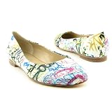 Rachel Roy Jerica Flats Shoes White Womens