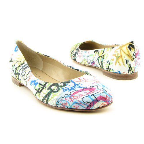 Rachel Roy Jerica Flats Shoes White Womens
