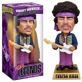 Funko - Rock Legends Bobble Head Jimi Hendrix Purple Haze 18 cm