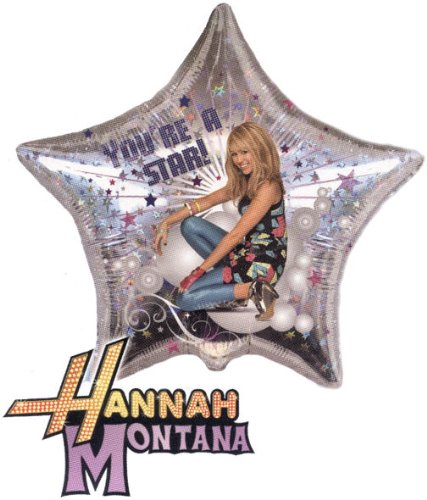 Disney Hannah Montana Your a Star Party Balloon 18 Inch Mylar