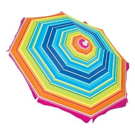 SPF 100 Plus 6 Ft. Beach Umbrella with Tilt