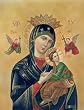 Our Lady of Perpetual Help Poster, 13" x 17" - MADE IN ITALY