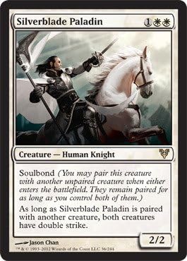 Magic The Gathering - Silverblade Paladin (36) - Avacyn Restored