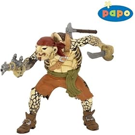  Papo Turtle Mutant Pirate Figure