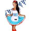 Dirndl blau/wei�