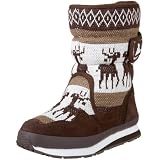 Rubber Duck Womens Snowjoggers Reindeer Knit Boot