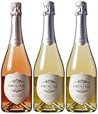 Le Grand Courtage French Sparkling Wine Mixed Pack, 3 x 750 mL