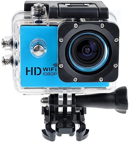 Wifi SJ4000 Outdoor Sports DVR Cam Action DV Camera Car Recorder 1080P 1.5 Inch 12MP 170 degree Full HD Wide-angle Micro USB - Blue