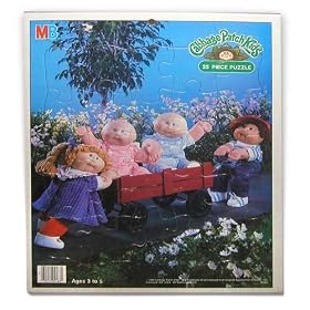 1984 Vintage Cabbage Patch Kids 25 Piece Puzzle by