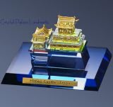 Himeji Castle Miniature Crystal Gifts and Home Decor