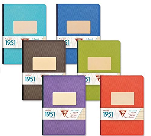Clairefontaine Original Notebook Cover Introduced By Clairefontaine in 1951 (6" X 8.25") Turquoise 192 Pages