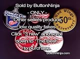 Set of 5 Detroit Red Wings Pins 1.25" Buttons NHL Hockey