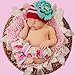 Huggalugs Baby Girls Flowerpop Legwarmers Newborn