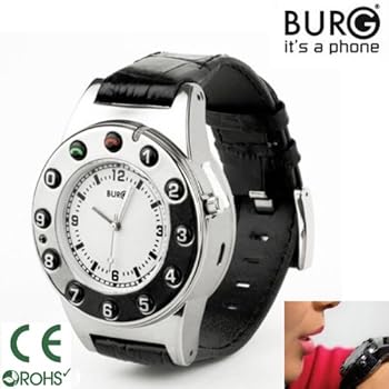 Montre Téléphone Simplifiée Analogique Unisexe - BURG ® Montre Téléphone Simplifiée Analogique Unisexe - BURG ®