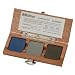 Mitutoyo 64AAA590 Calibration Set For Shore A Scales With Nominal 20, 40, And 80 Blocks Included, With Mahogany Case