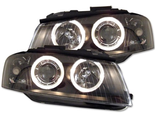 FK Automotive FKFSAI041 Angel Eyes Scheinwerfer passend f&uuml;r Audi A3 (Typ 8P) Baujahr 03-07 Preisvergleich