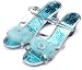 Framboise et Compagnie - 59242 - D�guisements et Imitations - Maquillage - Mules Bleues - Taille 26