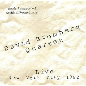 Live New York City 1982