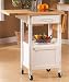 Kitchen & Housewares : HomeStyles® Stainless Top Kitchen Cart