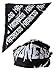 Madness Colored Bandana for Macho Man Costume-Allover Black