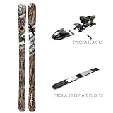 RAMP Sports Woodpecker Unisex All Mountain Expert Alpine Ski with Tyrolia Peak 15 Binding and Tyrolia Speedplate Plus 13 - 189cm