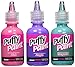 I Love To Create 26216 Tulip 3D Puffy Fashion Paint, 1-Ounce, Pink/Purple/Turquoise, 3-Pack