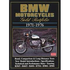 BMW Motorcycles Gold Portfolio 1971-1976 (Brooklands Books Road Test Series) (Motorcycle gold portfolio series)