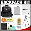 Aktiv PAK Professional All Weather Multi Purpose Photo/ Computer Laptop Backpack with LP-E5 Battery + Tripod + Accessory Kit for Canon Rebel T1i (500D), XS (1000D) & Rebel XSi (450D) Digital SLR Cameras