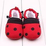 CHD ビーシューズ 虫シューズ　ファーストシューズ ビー 子供 靴 赤ちゃん 滑め防ぐ靴 室内履き ルームシューズ ソフトソール 出産お祝いプレゼントにも (12cm, 虫　起毛)