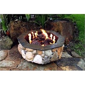 FireScapes Colorado Designer Outdoor Fire Pit Fireplace - Propane Gas by FireScapes