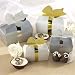 Glazed Pecan Silver Bow Box, 25 Favors