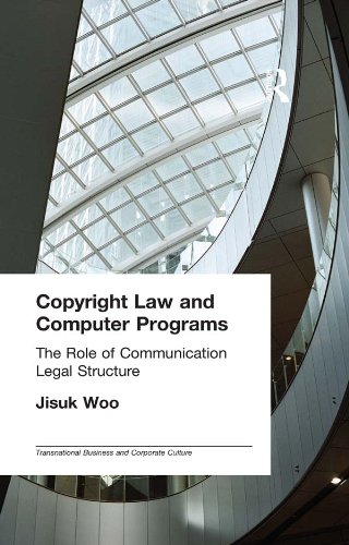 Copyright Law and Computer Programs: The Role of Communication in Legal Structure (Transnational Business and Corporate Culture)