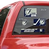 NHL Tampa Bay Lightning 11'' x 17'' Window Clings Sheet