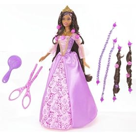 Barbie Cut And Style Rapunzel / African American
