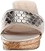 Nine West Women's Casandre Leather Wedge Sandal