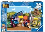 Ravensburger 09238 - Bob der Baumeister Bei der Arbeit, 3 x 49 Teile Puzzle - Ravensburger