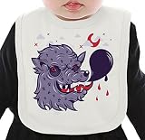Werewolf night ネクタイを有する有機ビブ Medium