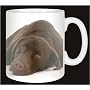 CHOCOLATE LABRADOR DOG Coffee Mug