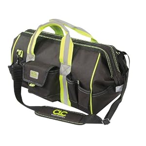 CLC Hi-Viz Gear 141163 18-Inch Hi-Viz Gear Megamouth Tote Bag by Custom Leathercraft