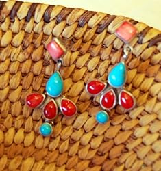 Coral/Turquoise/Oyster
